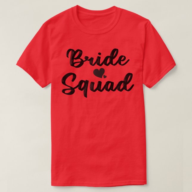 Brudens Systerklubb Möhippa Bröllopspresent T Shirt (Design framsida)
