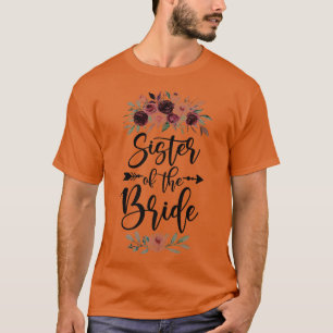Brudens systers bröllopsfirande Lil T Shirt