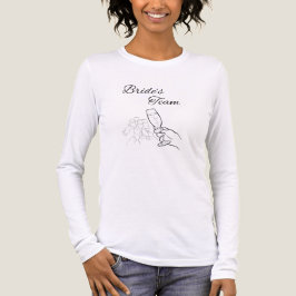 Brudens Team Brudtjejer T Shirt