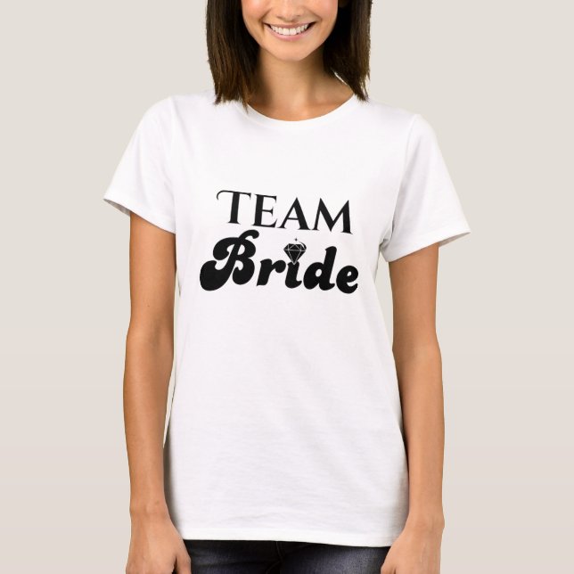 Brudens team t shirt (Framsida)