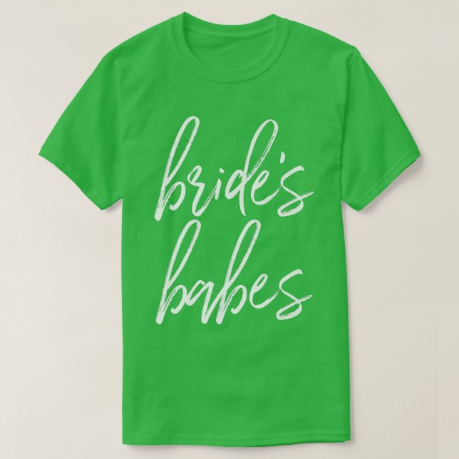 Brudens tjejer  Brudtärna Sängvättningsfest  T Shirt (Design framsida)