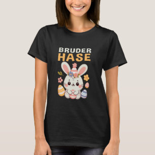 Bruder Hase Cute Påskhare önskemål dig Lycklig E T Shirt