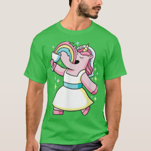 Brudfest Enhörning Kul Tjejernas Natt Ut  T Shirt
