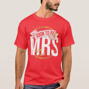 Brudfest Sjungbrud Bröllopsfest Brud T Shirt