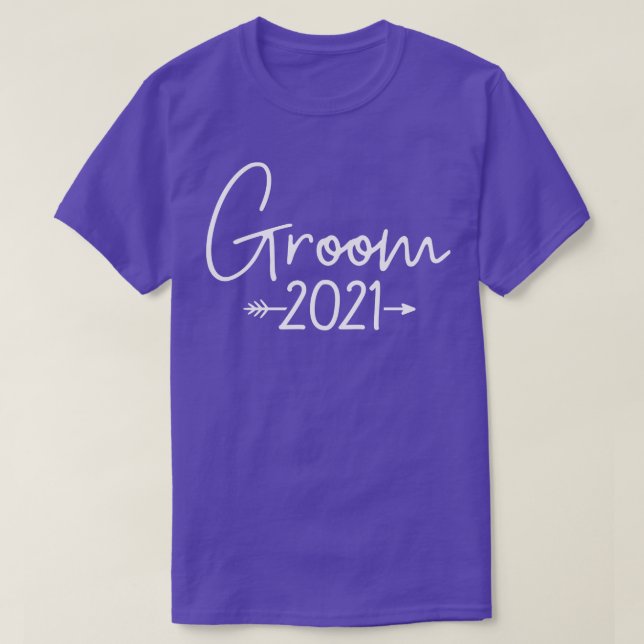 Brudgum 2021 möhippa t shirt (Design framsida)