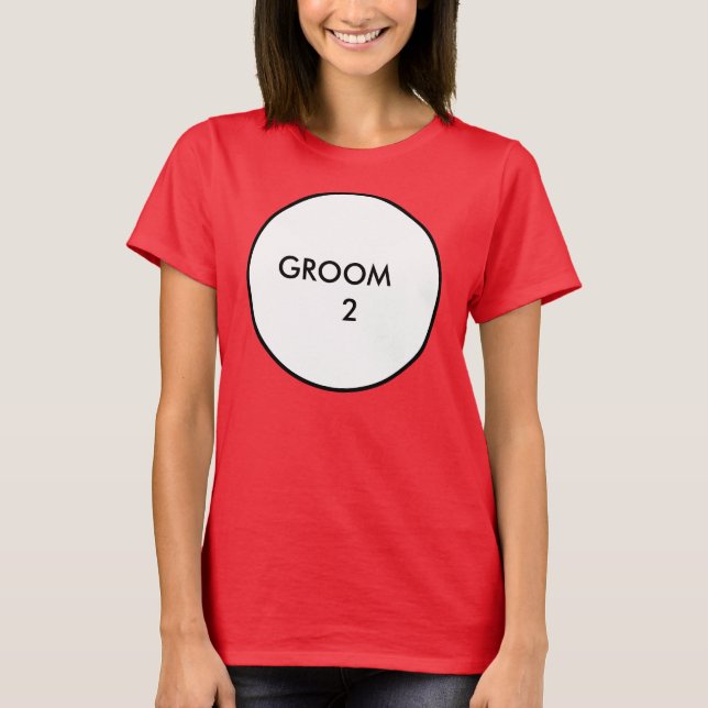 Brudgum 2 tee (Framsida)