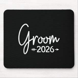 Brudgum är 2026 gift bröllop brudfest musmatta