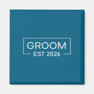 Brudgum är gift Bröllop Engagemang Bröllopssäsong Magnet