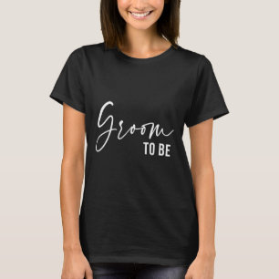 Brudgum Att Vara Mäns Bröllopsdag Sängvätning T Shirt