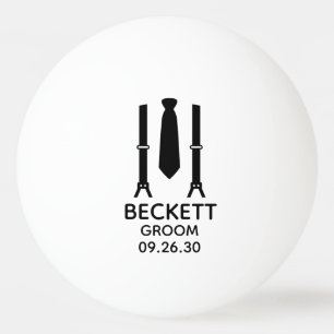 Brudgum Black Tie Pingisboll