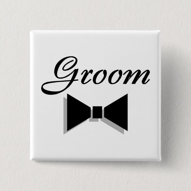 Brudgum Bowtie Knapp (Framsida)