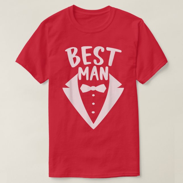 Brudgum Bröllop Best Man Brudgummar Bröllop Ba T Shirt (Design framsida)