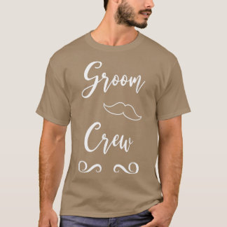 Brudgum & Brud Bröllopsmatchande besättning T Shirt