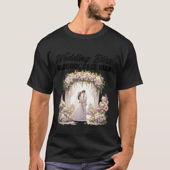 Brudgum Brud Siltunga Möhippa Brudtärna  T Shirt (Framsida)