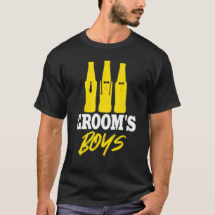 Brudgum Brudgummens Vänner Säger Upp Tjejträff T Shirt