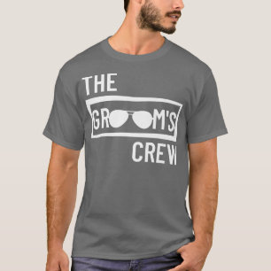 Brudgum Crew Sällskap Bröllop Bäst Man Speningsfes T Shirt