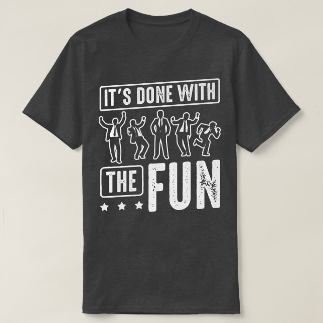 Brudgum Det är gjort med den roliga sventan 908  T Shirt (Design framsida)