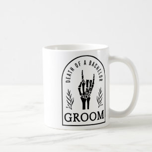Brudgum Död För En Ogift Gotisk Bröllop Ogift Man Kaffemugg