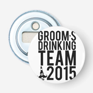 Brudgum dricka lag 2015 flasköppnare