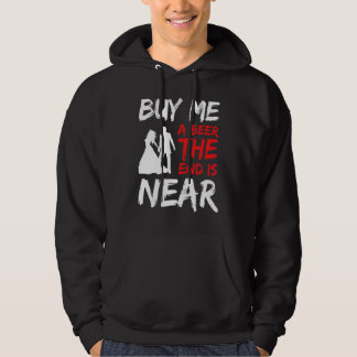 Brudgum Fest Svärmansfest Köp En Öl Åt Mig Slutet  Hoodie