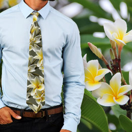 Brudgum Frangipani Blommor Slips