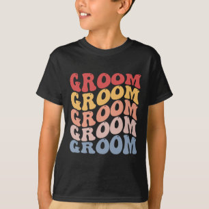 Brudgum Groovy Svärmannafest T Shirt