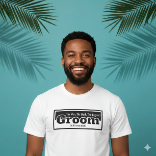 Brudgum (i hans egna tankar) Myter och legender Un T Shirt