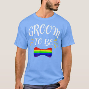 Brudgum LGBT Gay Bröllop Sventrup  T Shirt