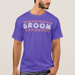 Brudgum Maori stil tribal tatuering par presentidé T Shirt