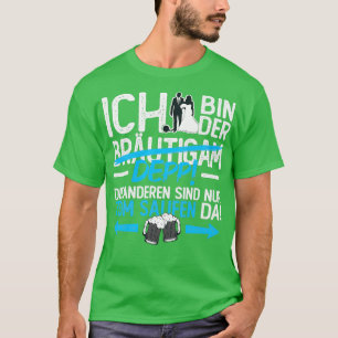 Brudgum möhippa män outfit 1 t shirt