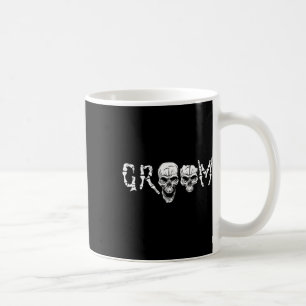 Brudgum - Skelettdödskalle Halloween Bröllop Sängk Kaffemugg