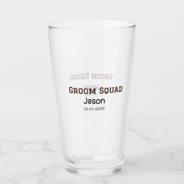 Brudgum Squad bestman möhippa lägg till namn Glaskopp