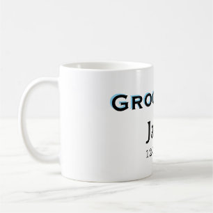 Brudgum Squad bestman möhippa lägg till namn Kaffemugg
