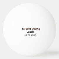 Brudgum Squad bestman möhippa lägg till namn 