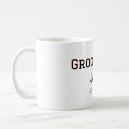 Brudgum Squad bestman svensexa lägg till namn  Kaffemugg