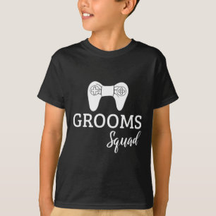 Brudgum Squad Bröllop Sängkammarfarväl Bröllopsfes T Shirt