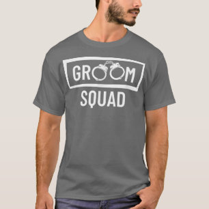 Brudgum Squad Bröllopsparty Bäst Man Svärmannapart T Shirt