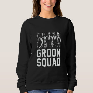 Brudgum Squad Brudtjänare Sängvätning Team Bröllop T Shirt