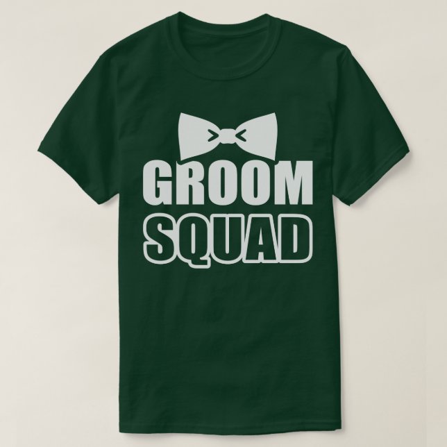 Brudgum Squad möhippa 2 T Shirt (Design framsida)