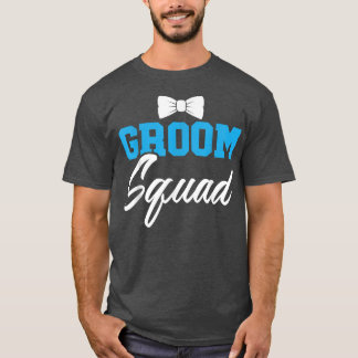 Brudgum Squad Party Gift Brud Brudgumssquad Sängle T Shirt