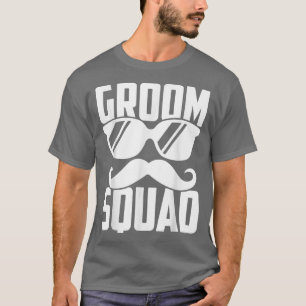 Brudgum Squad Roligt Bröllopsfest Jag Gör Besättni T Shirt