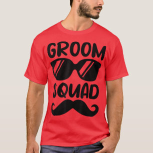 Brudgum Squad Roligt Bröllopsfest Jag Gör Besättni T Shirt