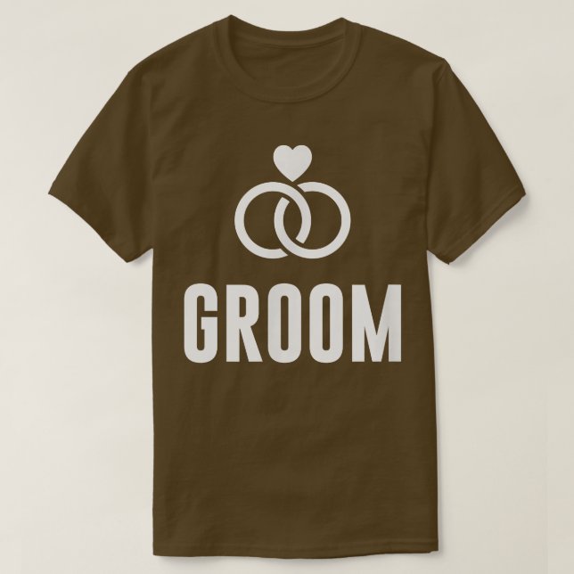 Brudgum  t shirt (Design framsida)