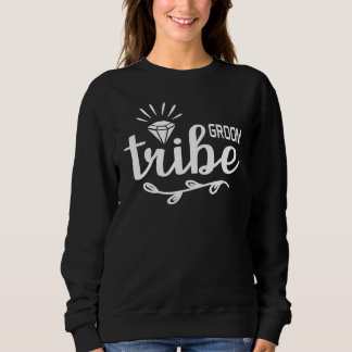 Brudgum Trib Förlovning Matchande Nygifta Svägersk T Shirt