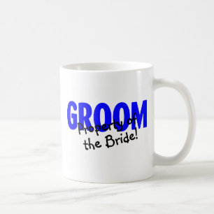 Brudgumegendom av bruden kaffemugg