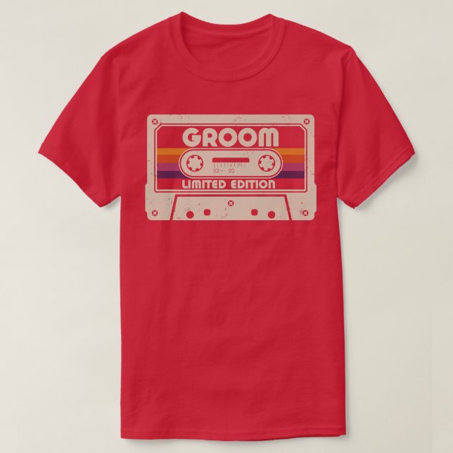 BRUDGUMM Rollig Jobbtitel, Vintage Retro Karriär  T Shirt (Design framsida)