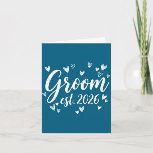 Brudgumme är 2026 bröllop nygift brud brudgumme fe kort