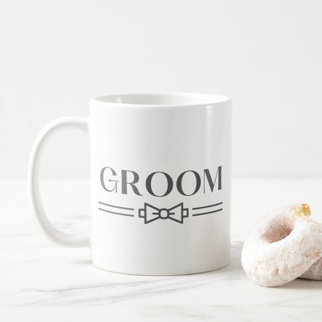 Brudgumme Kaffemugg (Med munk)