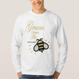 Brudgummen Att Vara Sällskapsfest Personifiera T Shirt