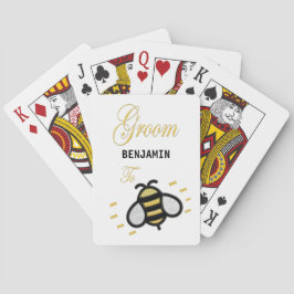 Brudgummen Att Vara Sällskapslek Personalized Casinokort